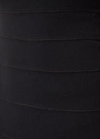 Asymmetric Dress in Black