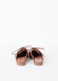 Backless Oxford in Brown